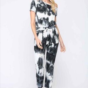 Tie Dye Jumpsuit Romper